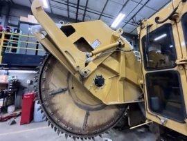 2021, Vermeer, T555III, Ride-On Trenchers / Plows