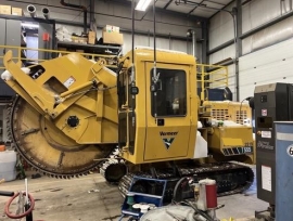 2021, Vermeer, T555III, Ride-On Trenchers / Plows