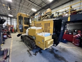 2021, Vermeer, T555III, Ride-On Trenchers / Plows