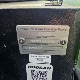 2022, Doosan, C185WDO-T4F, Miscellaneous