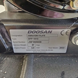 2022, Doosan, DFP1013, Miscellaneous