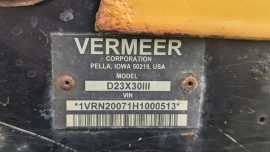 2017, Vermeer, D23x30III, Directional Drills