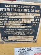 2007 Used Butler B4025A Trailer